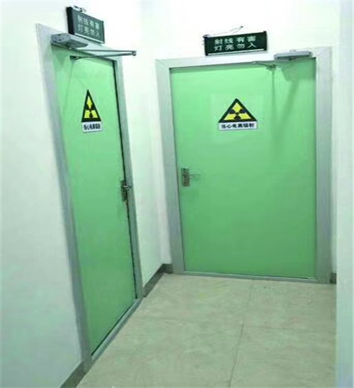 赤峰厂家定制防 辐射铅门 CT室铅门 放射科射线防护施工